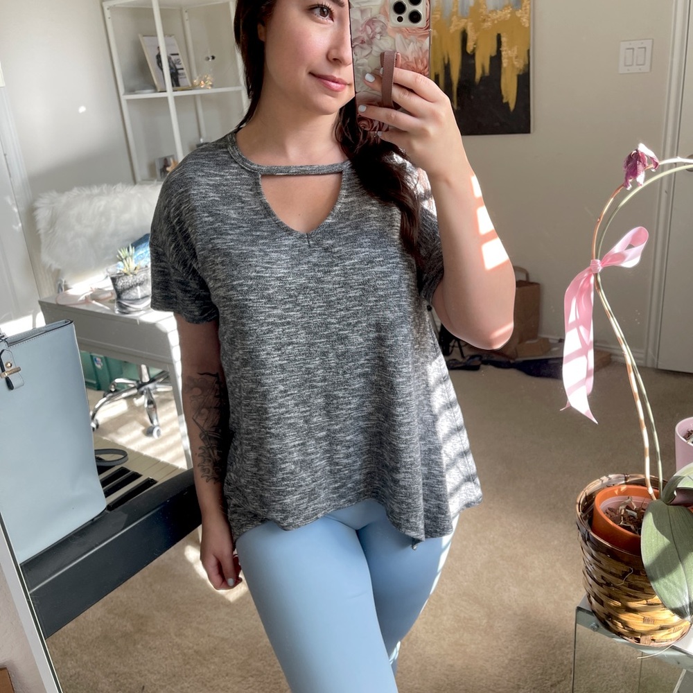 Juicy Couture Flowing Short Sleeved Top
